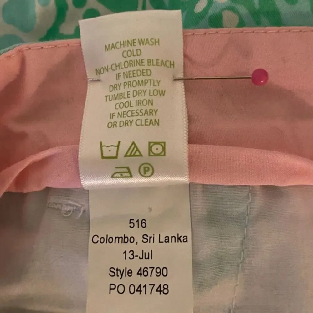 Lilly Pulitzer Cotton Avenue Short Women Size 8